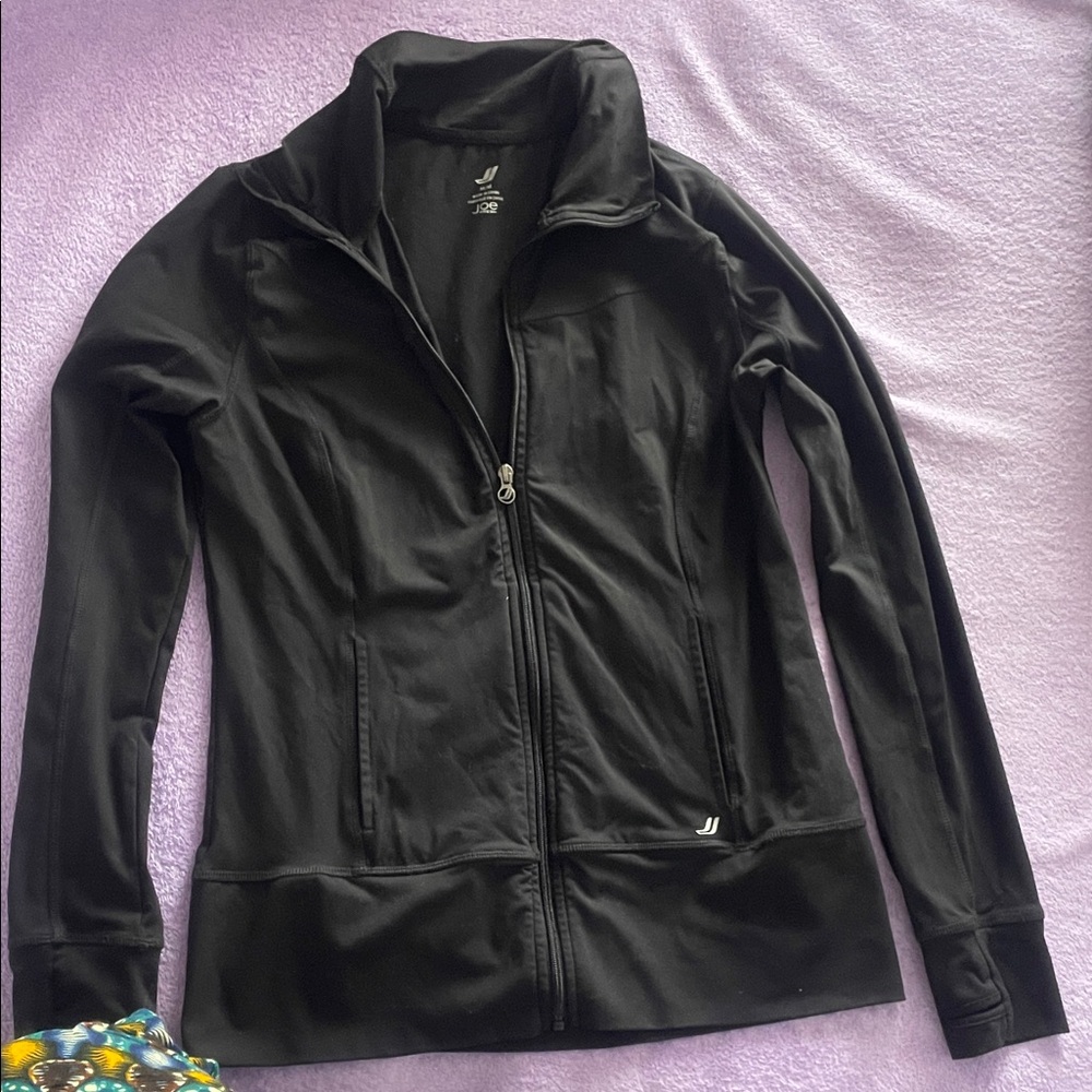 Joe Fresh Black Women's Zip-Up Jacket